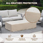 EmberLuxe Modular Fire Pit Table Set