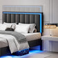 Floating LED Platform Bed