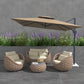 Riviera Rope 4 Piece Outdoor Conversation Set