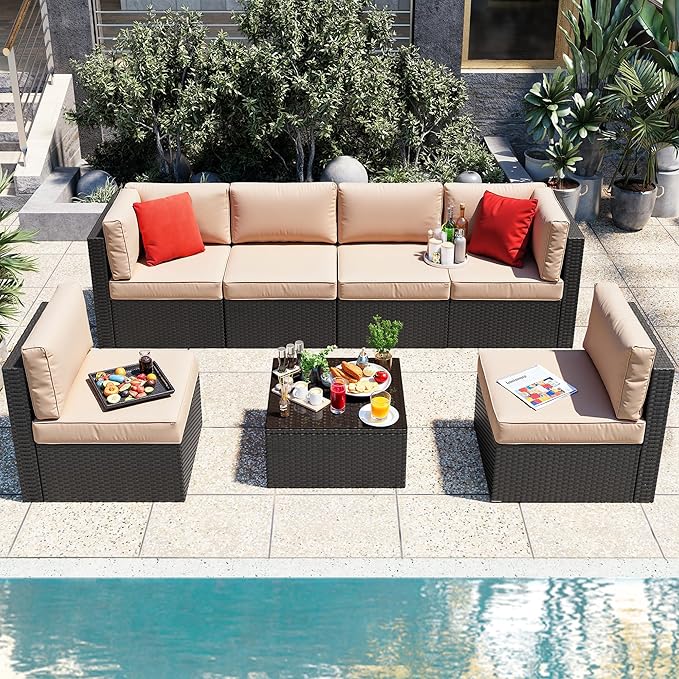 BreezeHaven Outdoor Sectional Set
