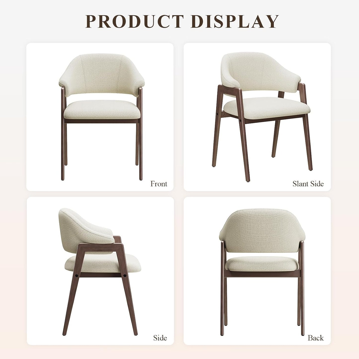 Rowan Upholstered Dining Chair Set