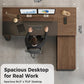ApexGlow™ Executive L-Shaped Desk