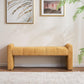 Modern Channel Tufted Upholstered Bench