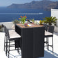 HarborWick 5 Piece Outdoor Bar Set