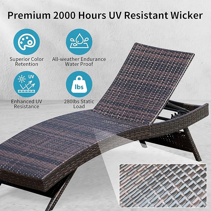 Harbor Wave Chaise Lounge Set
