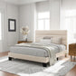 Minimalist Upholstered Bed