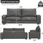 LuxeLine™ Faux Leather Sofa