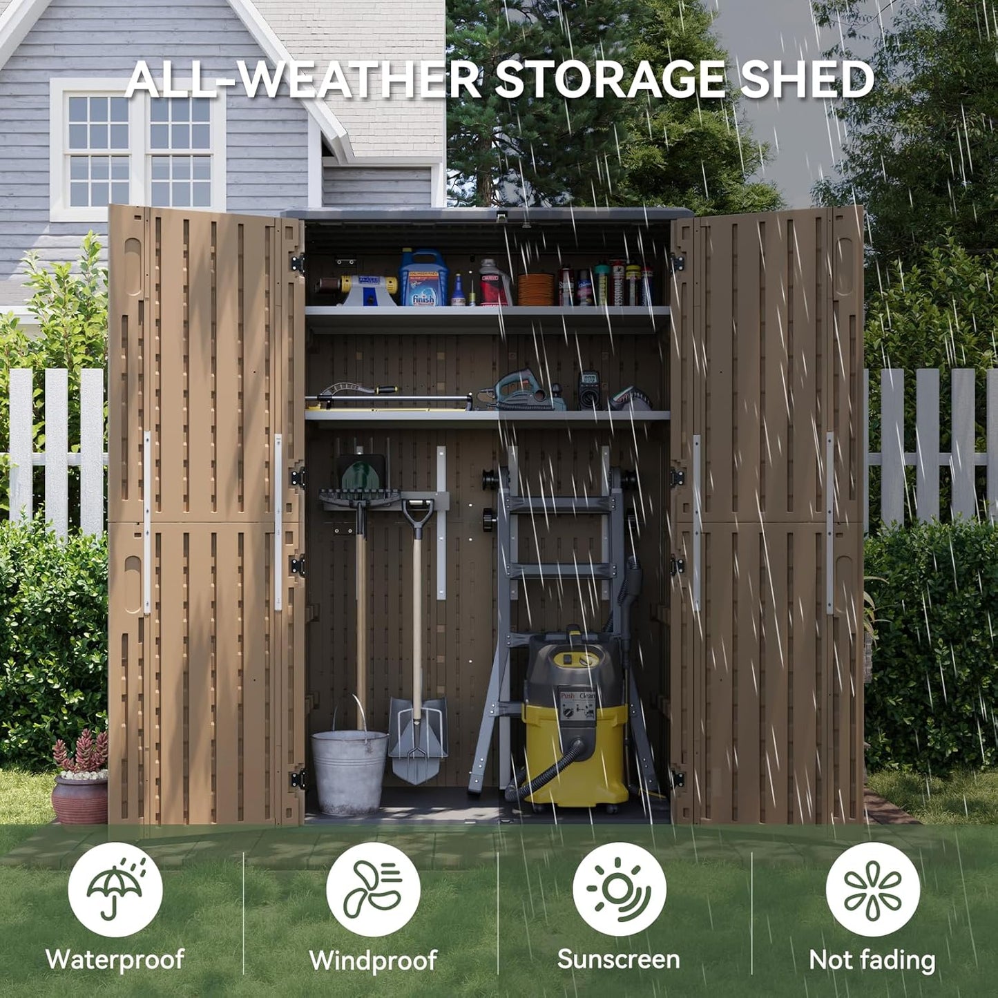 Oasis Organizer Storage Shed