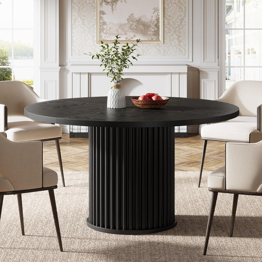 Aurelia Fluted Round Dining Table