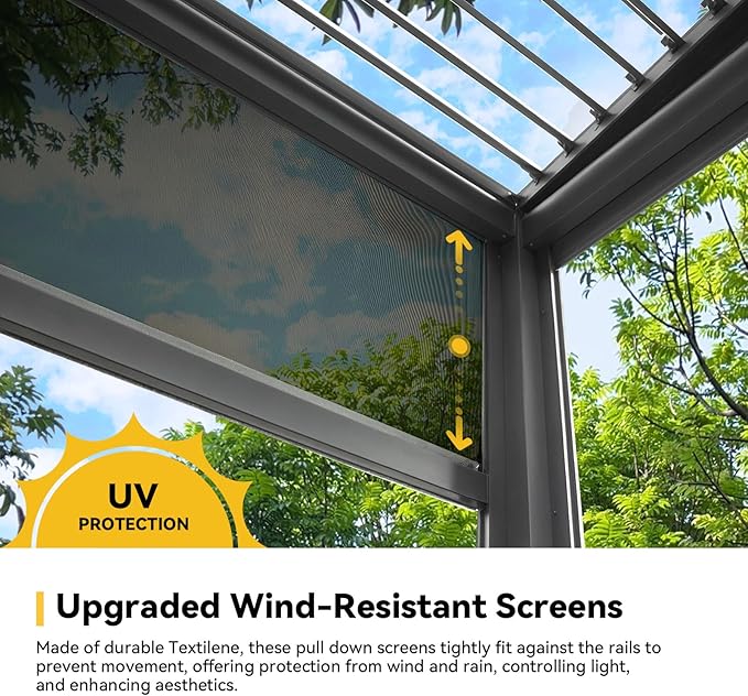SkyShade Smart Louver Pergola