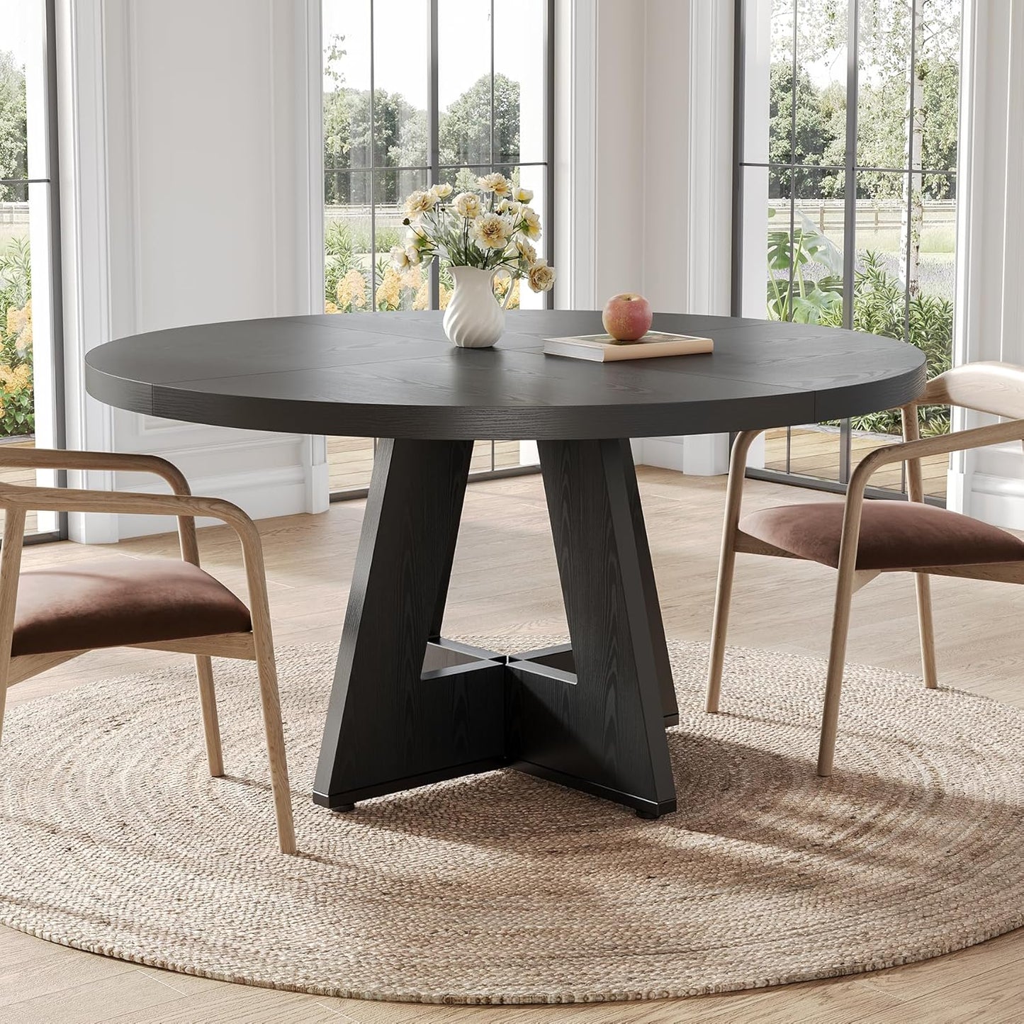 Brighton 47" Round Pedestal Dining Table