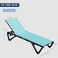 Heavy-Duty Textilene Aluminum Outdoor Lounge Chair