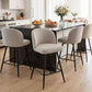 ComfortCurve 360° Swivel Bar Stool Set