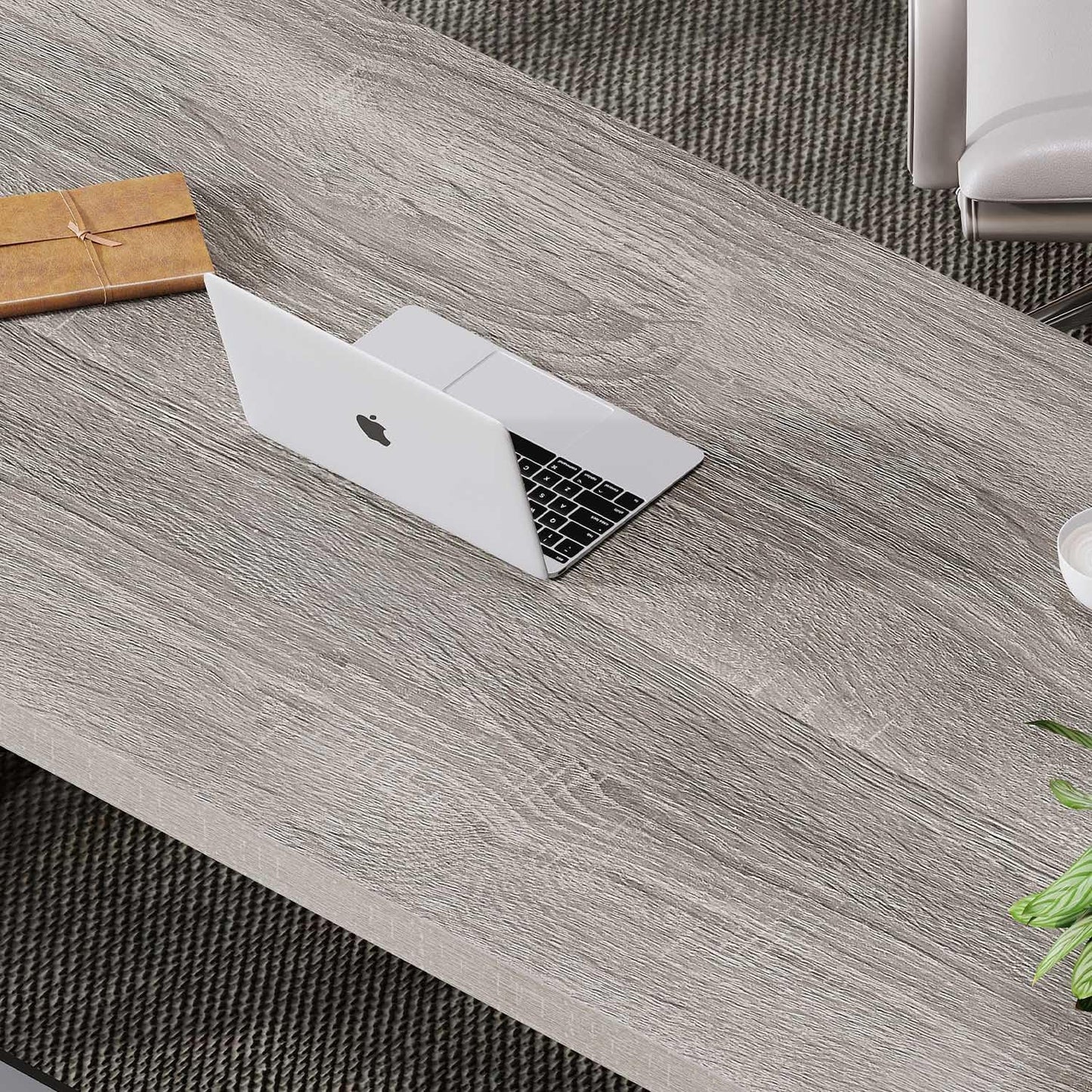 Ironwood Executive Desk – Modern Industrial Workstation