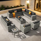 Sunset Ember 16-Piece Patio Fire Pit Set