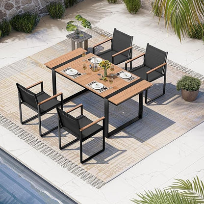HarborLine Aluminum Outdoor Dining Set