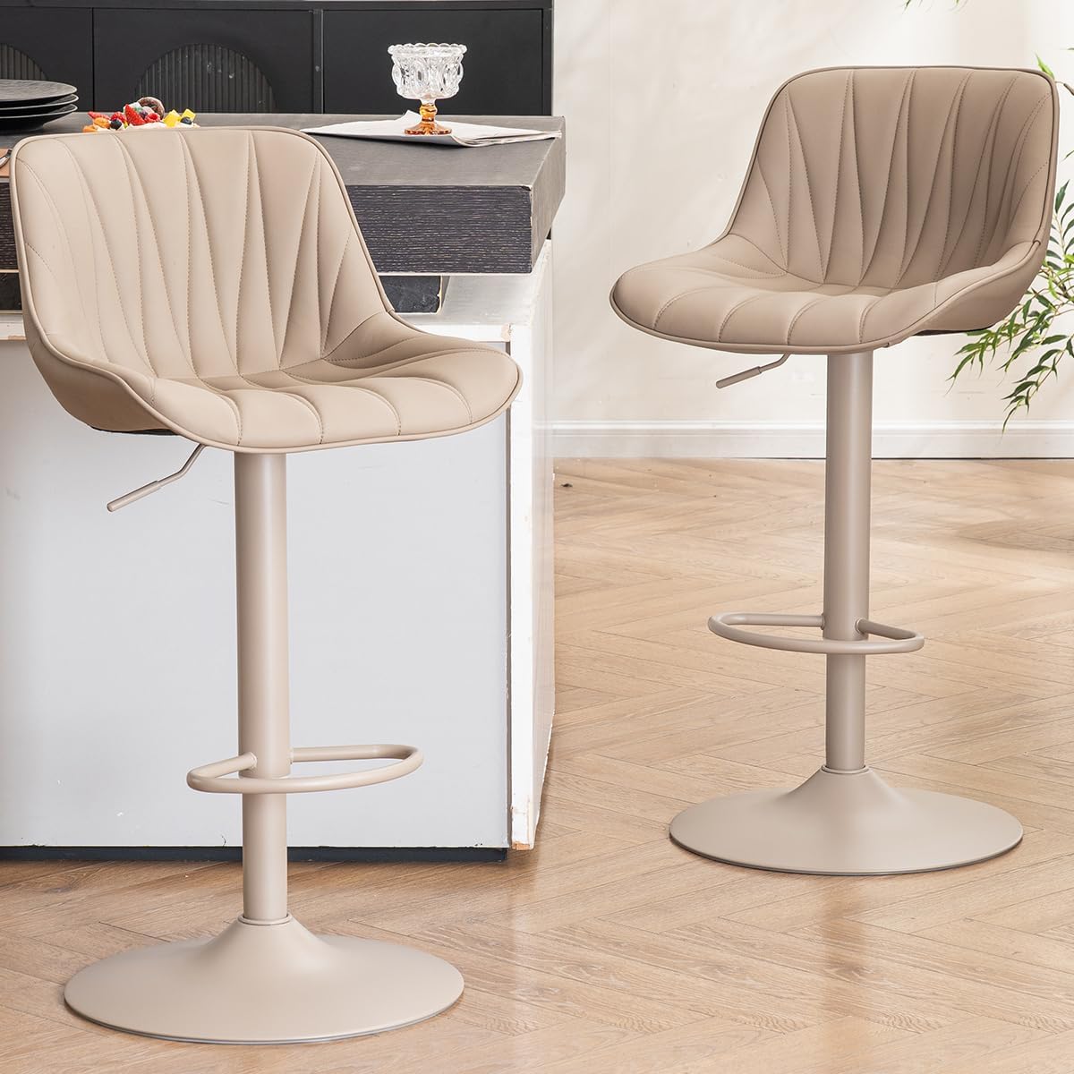 Aurelio 360° Adjustable Bar Stool Set