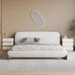 CloudCurve Faux Leather Nightstand Set