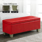 Contemporary Upholstered Storage Bench