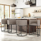 Luxe Curve Counter Stool Set