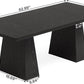 Noir Executive Desk
