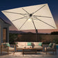 LumiShade LED Cantilever Umbrella