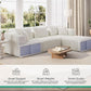 CloudFlex Corduroy Modular Sectional Sofa