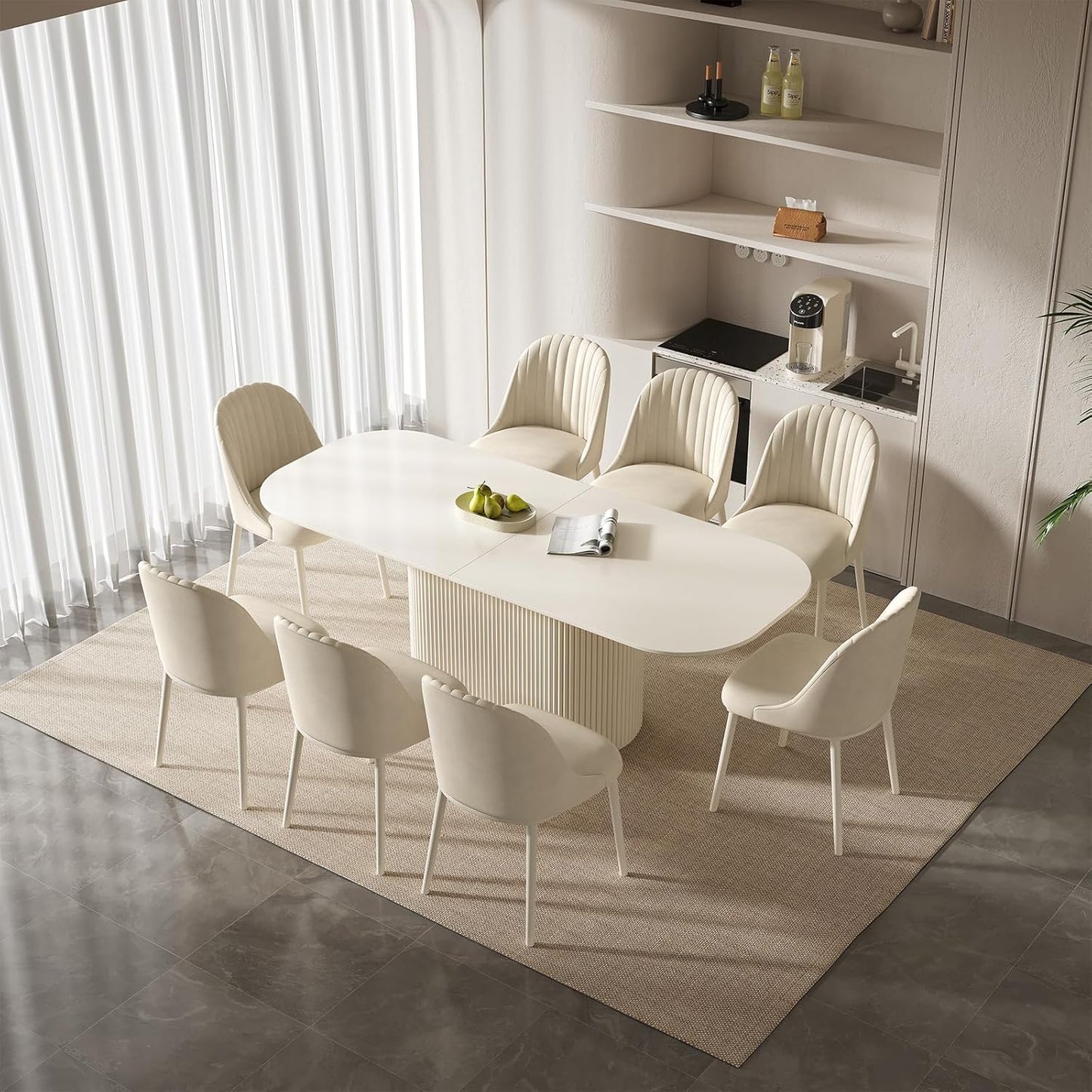 Prescott Fluted Dining Set