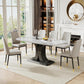 Monarch Marble Dining Set