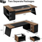 Grandview Executive L-Shaped Desk with File Storage