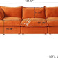 Modern Hemp Velvet Modular Sectional Sofa