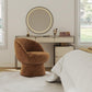 LunaBelle™ Chenille Swivel Chair