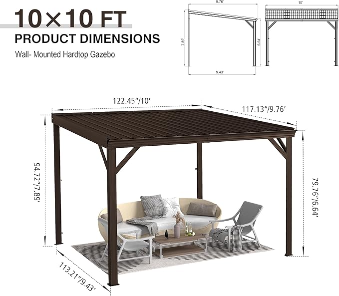 NovaLean Outdoor Pergola