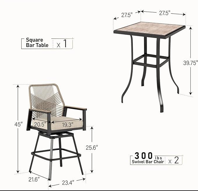 Canyon Breeze Bar Set