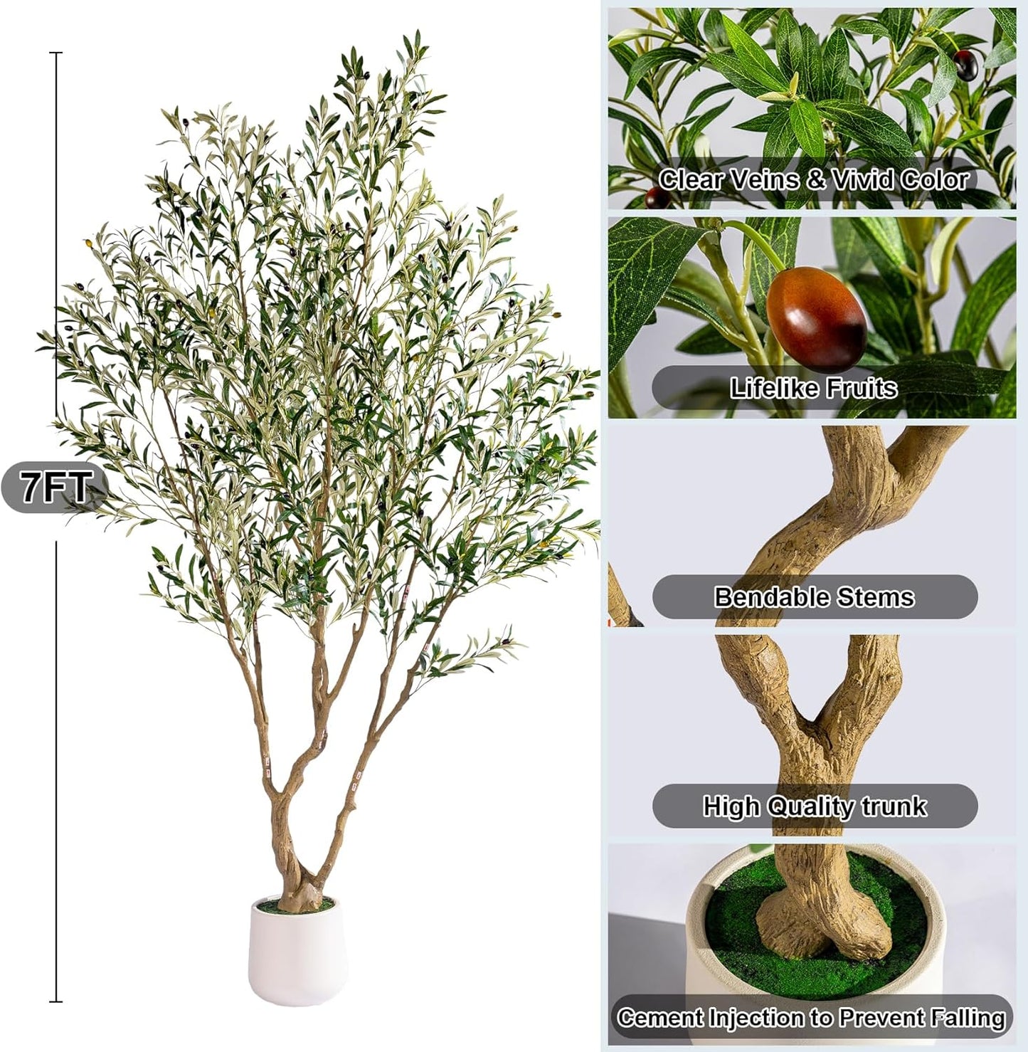 Timeless Faux Olive Tree