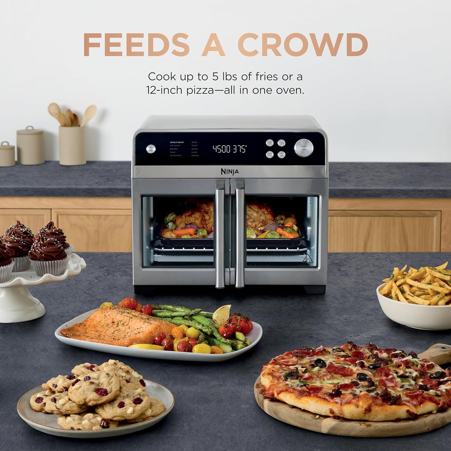 Ninja® French Door Premier  10-in-1 Air Fry Oven