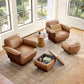 Montclair™ Leather Swivel Chair & Ottoman Set