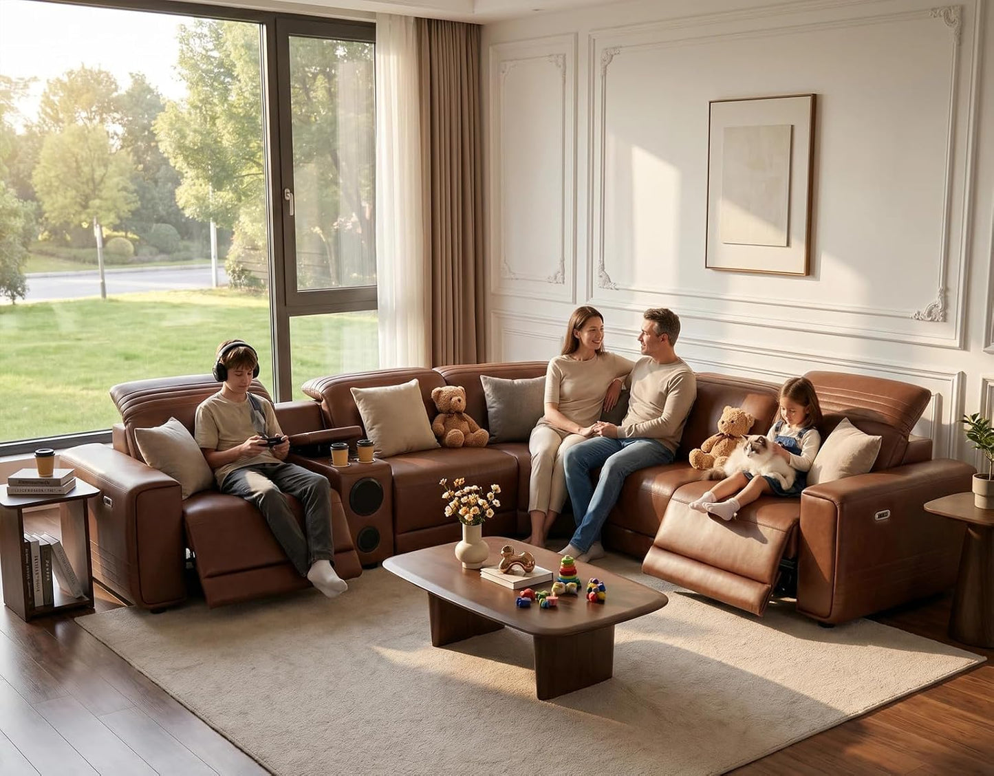 LuxeCinema™ Power Reclining Sectional