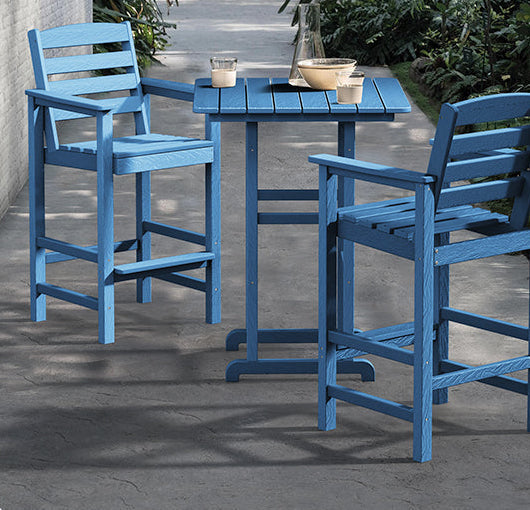 Adirondack Bar Table Set