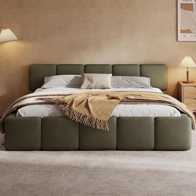 DreamCloud Bouclé Platform Bed