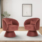Nova™ Velvet Swivel Chair