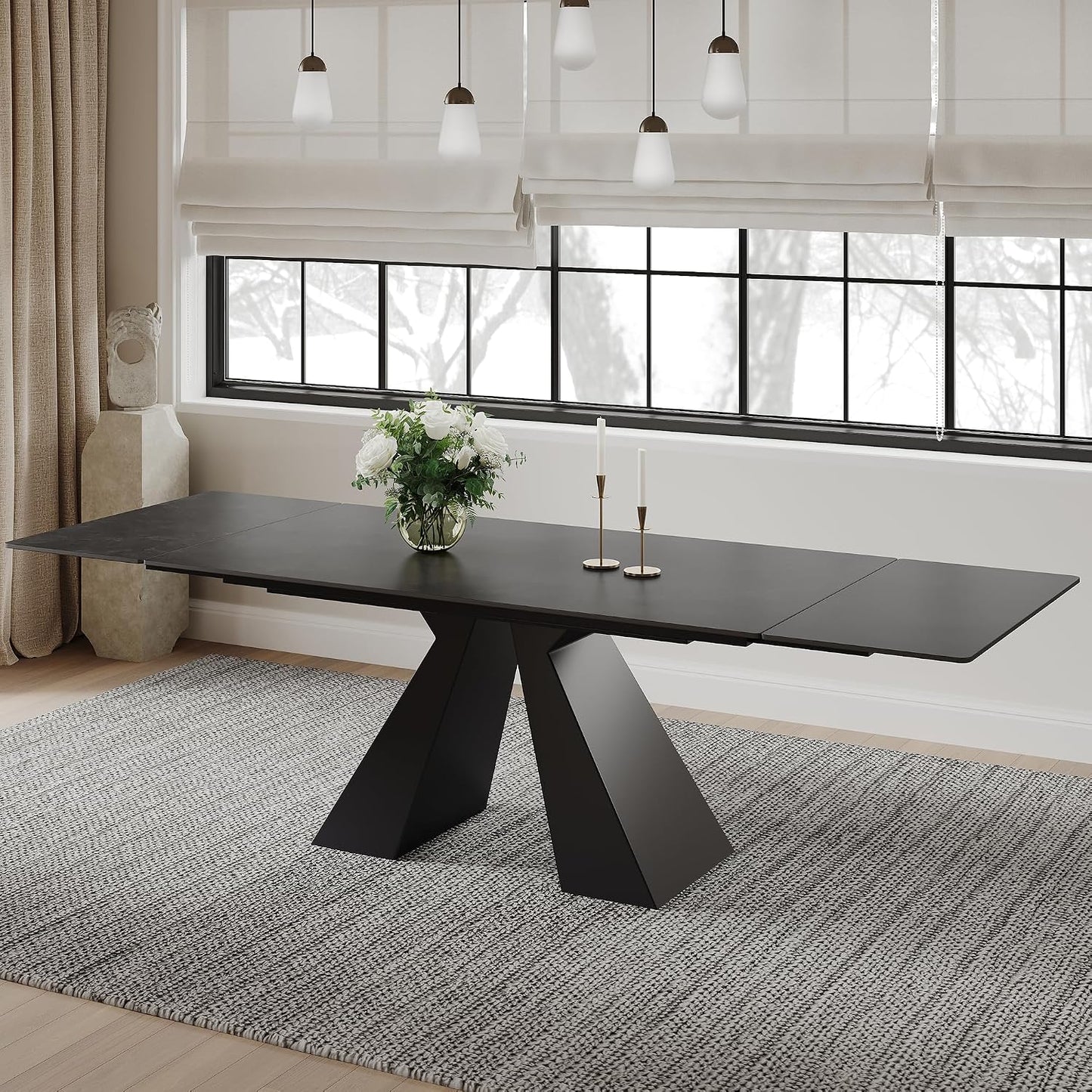 Vantage Extendable Sintered Stone Dining Table