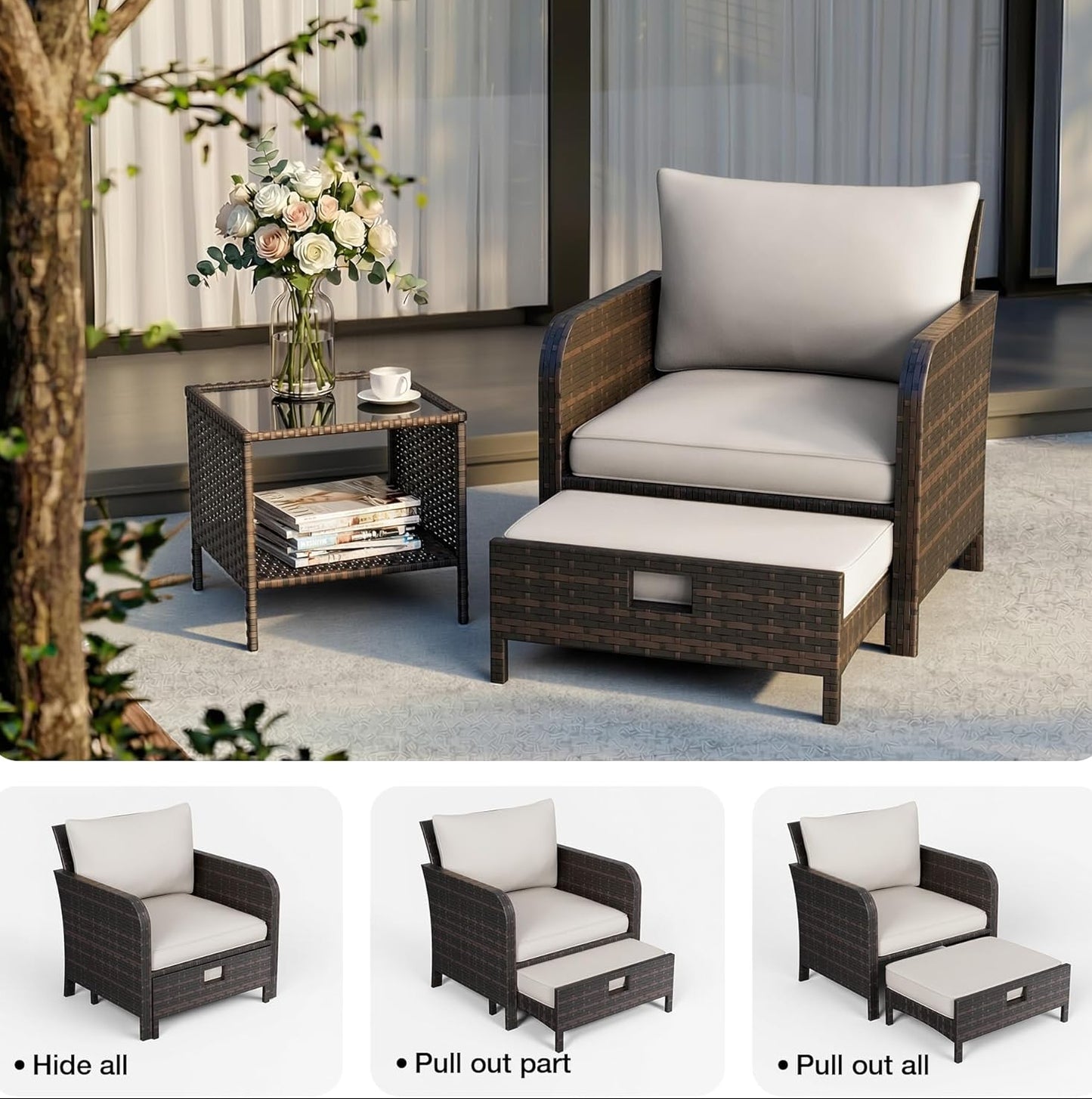 Oasis All-Weather Balcony Set