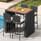 HarborWick 5 Piece Outdoor Bar Set