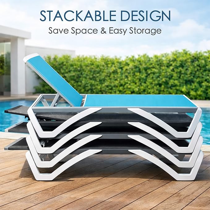 OasisFlex Aluminum Chaise Lounge