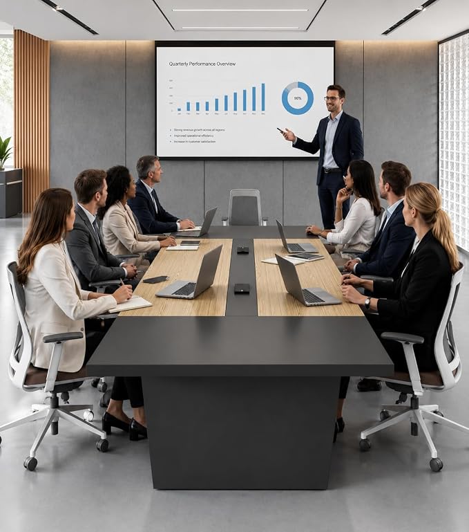 PowerHub Pro 2.0 Executive Conference Table