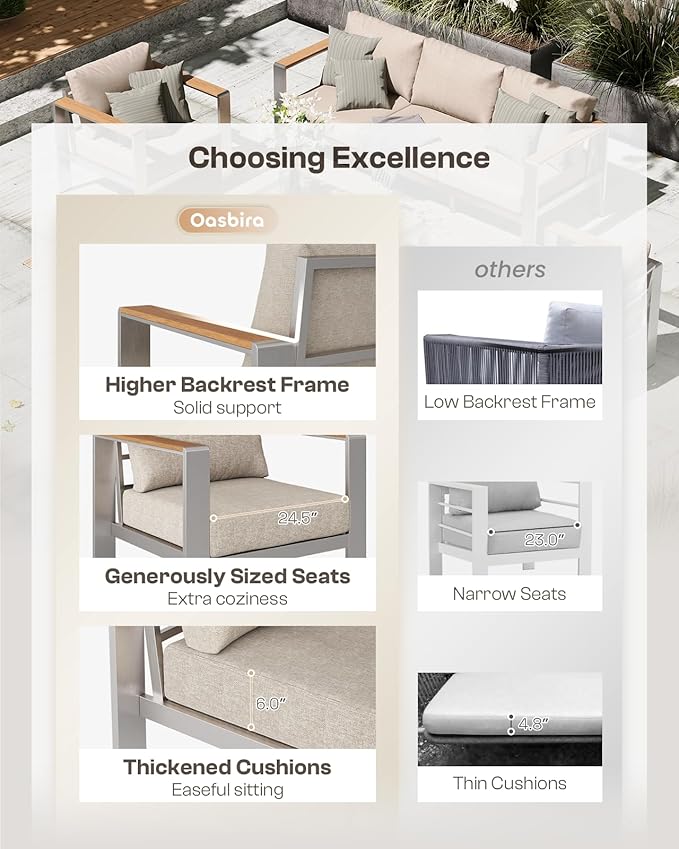GrandVista Modular Outdoor Sofa Set