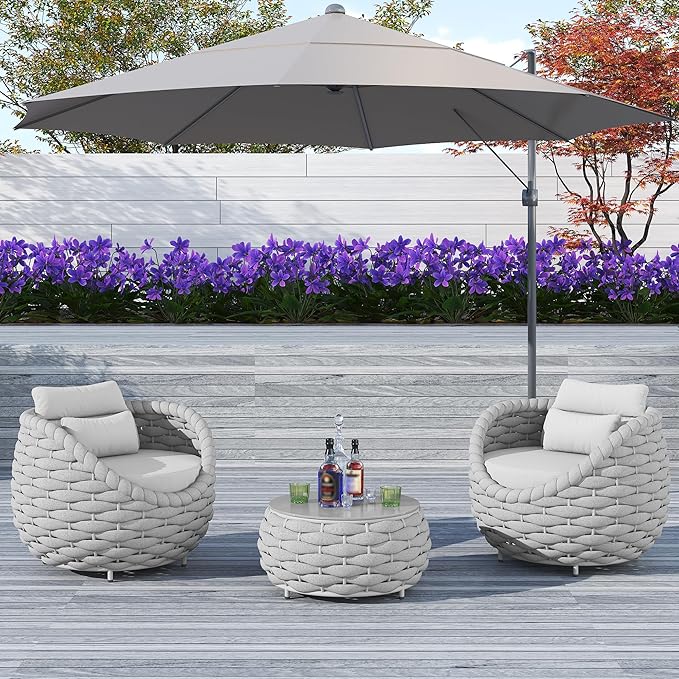 Riviera Rope Outdoor Conversation Set