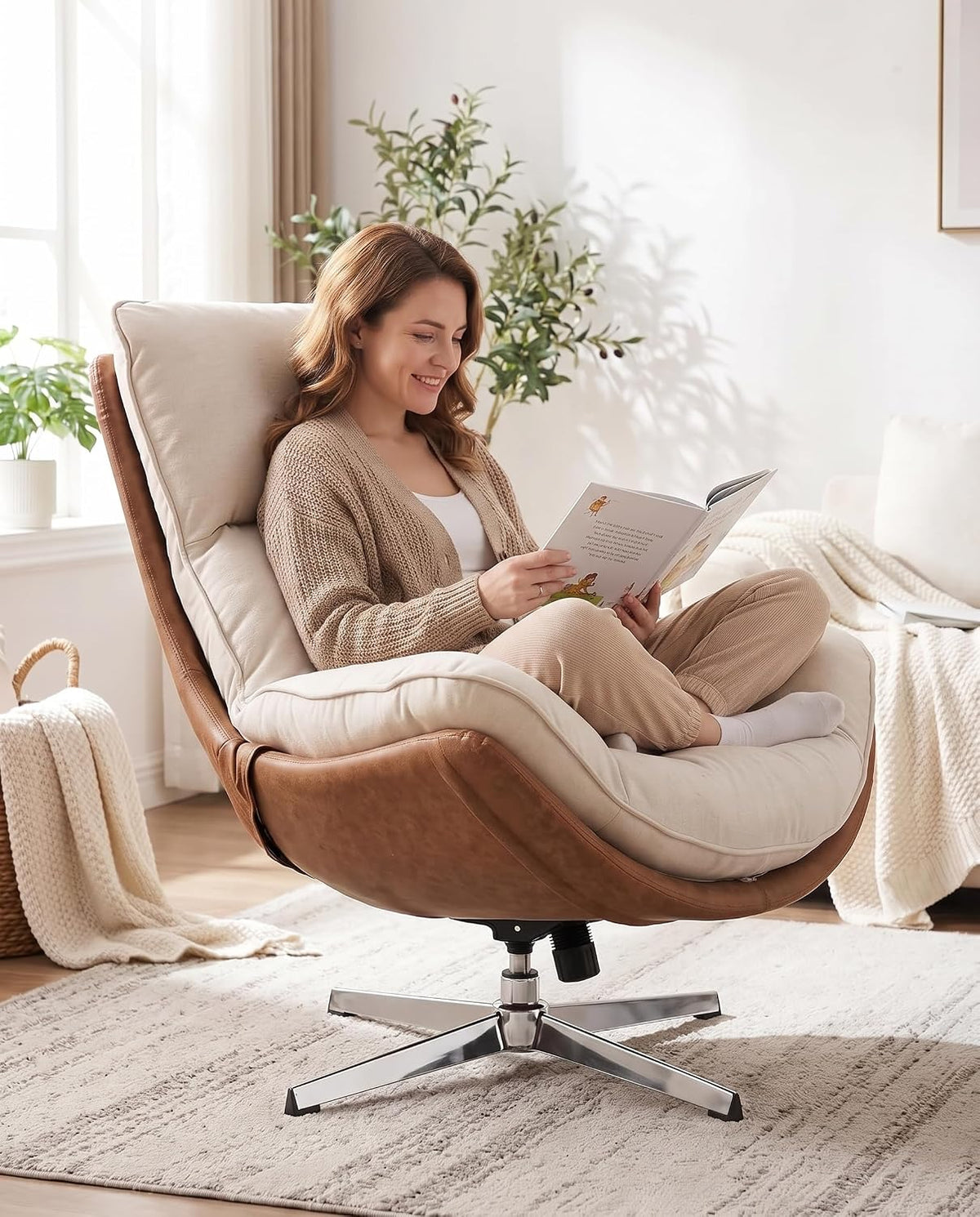 Modern Swivel Accent Chair