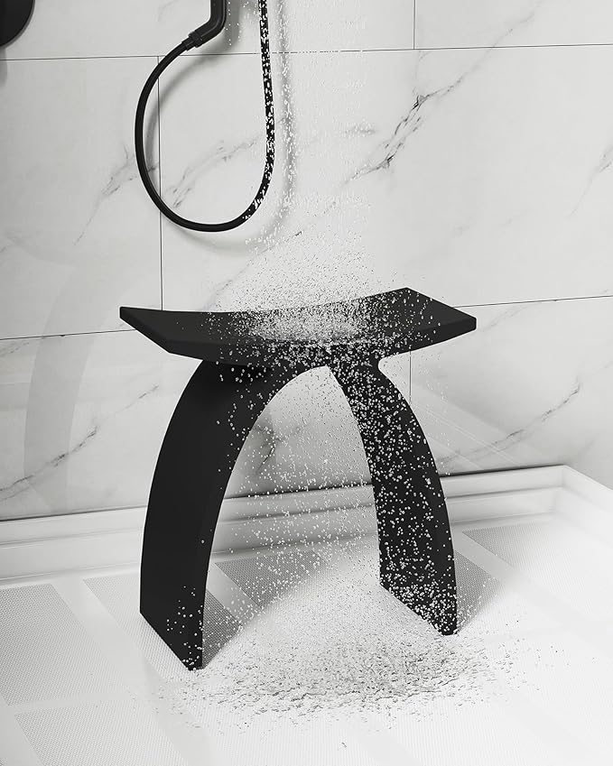 Minimalist Arched Shower Stool